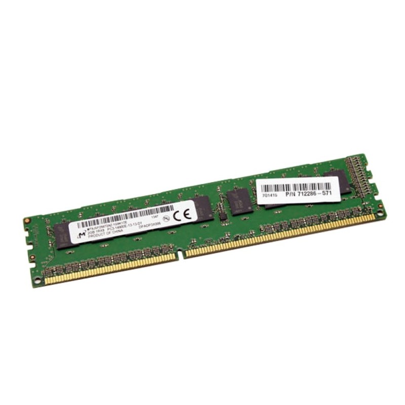 HP 2GB DDR3 1Rx8 PC3-14900E 1866MHz ECC - Refurbished