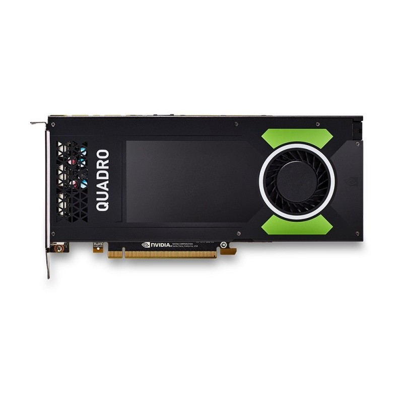 HP NVIDIA Quadro P4000 8GB GDDR5, 4K-5K Resolutie, 4x DisplayPort