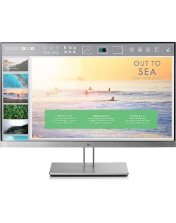 HP EliteDisplay E233 23" 1920 x 1080 Full HD (1080p), LED 60 Hz IPS, Silver