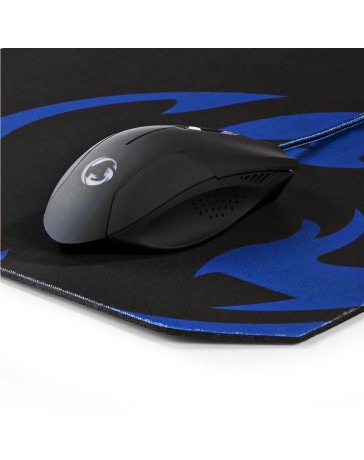 Gaming - set muis en muismat - Bedrade muis- 1600 dpi - 6 knoppen