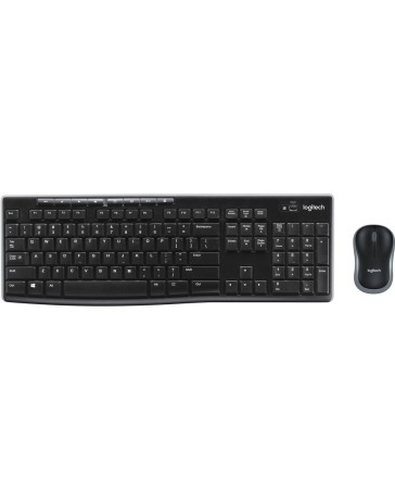 Logitech MK270 Draadloos Toetsenbord en Muis QWERTY - draadloos