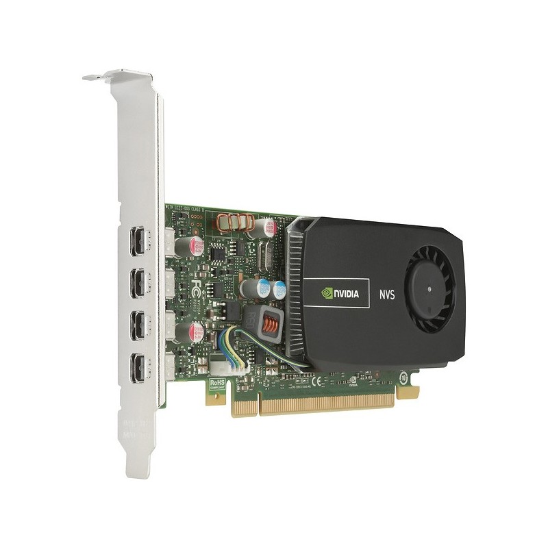 NVIDIA NVS510 2GB PCI-e Graphics Card 4x Mini DP