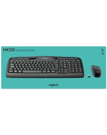 Logitech Ret. Wireless Combo Desktop MK330