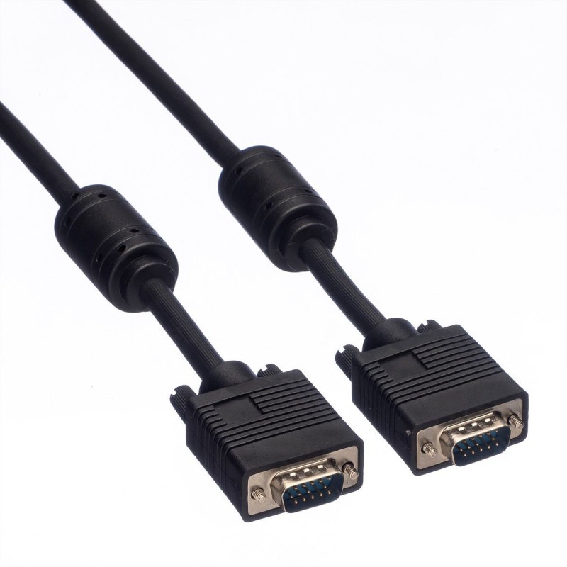 Roline HQ VGA kabel HD15 M/M 30,0m Zwart