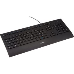 Logitech LGT-K280 Bedraad Keyboard Kantoor Usb Us International Zwart