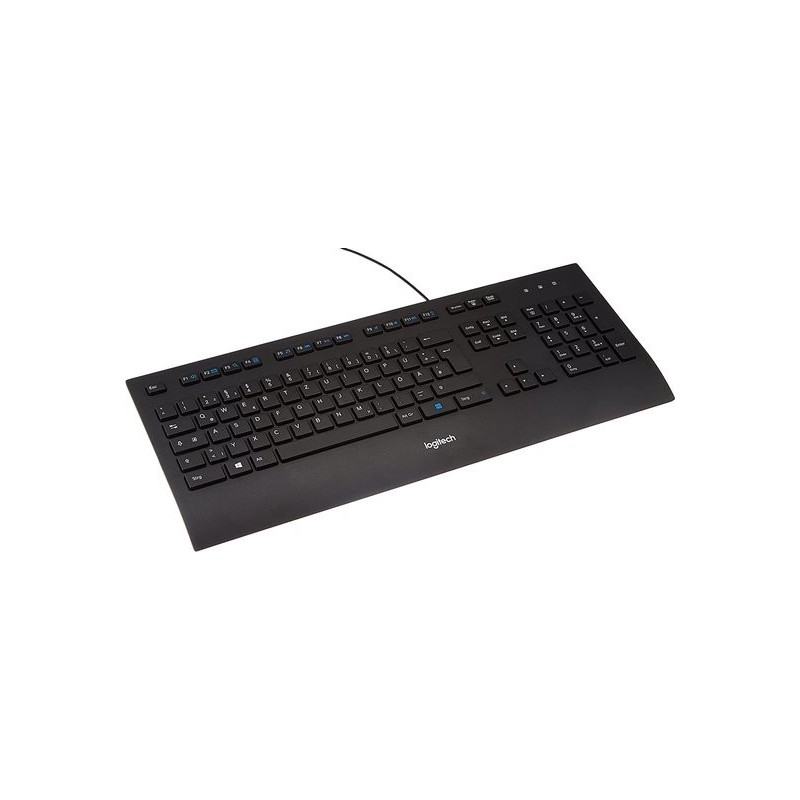 Logitech LGT-K280 Bedraad Keyboard Kantoor Usb Us International Zwart