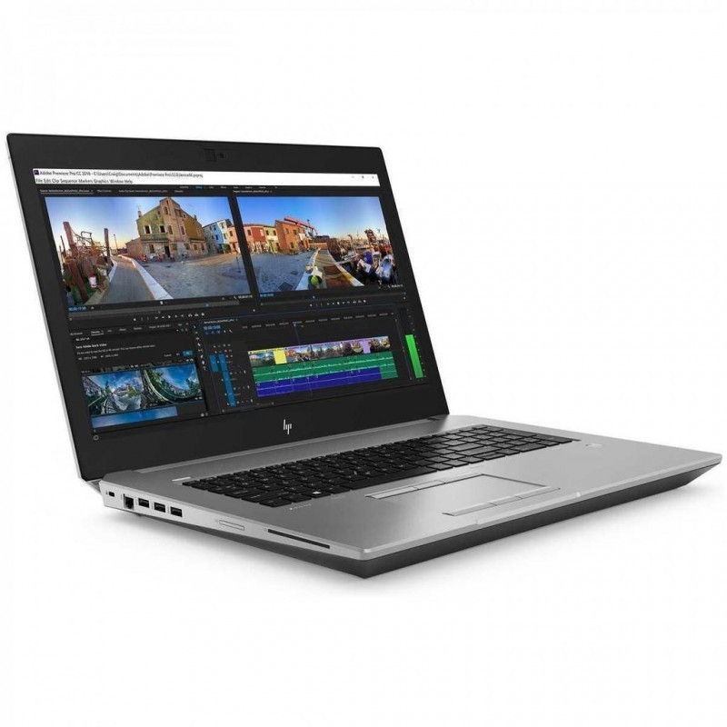 HP ZBook 17 G5, Intel Core i7-8850H 2.60GHz, 16GB DDR4, 250GB SSD Nvme, 17" FHD, H GT2, US Qwerty, Win 11 Pro