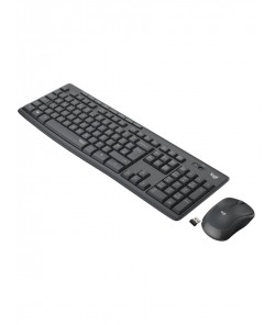 Logitech MK295 Silent Wireless Combo toetsenbord RF Draadloos QWERTY US International Zwart