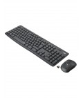 Logitech MK295 Silent Wireless Combo toetsenbord RF Draadloos QWERTY US International Zwart