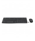 Logitech MK295 Silent Wireless Combo toetsenbord RF Draadloos QWERTY US International Zwart