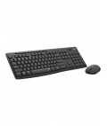 Logitech MK295 Silent Wireless Combo toetsenbord RF Draadloos QWERTY US International Zwart