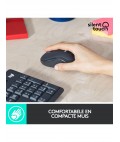 Logitech MK295 Silent Wireless Combo toetsenbord RF Draadloos QWERTY US International Zwart