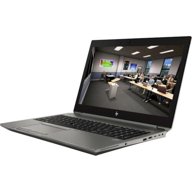 HP ZBook 15 G6, Intel Core I7-9850H 2,6GHz, 32GB DDR4, 512GB Nvme, 15,6" FHD, WLAN, BT, US Qwerty, Quadro T1000, Win 11 Pro